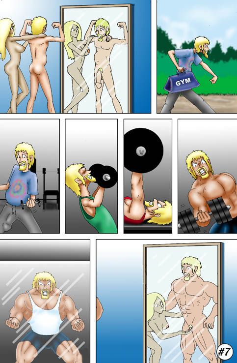 эротический комикс о вреде физкультуры