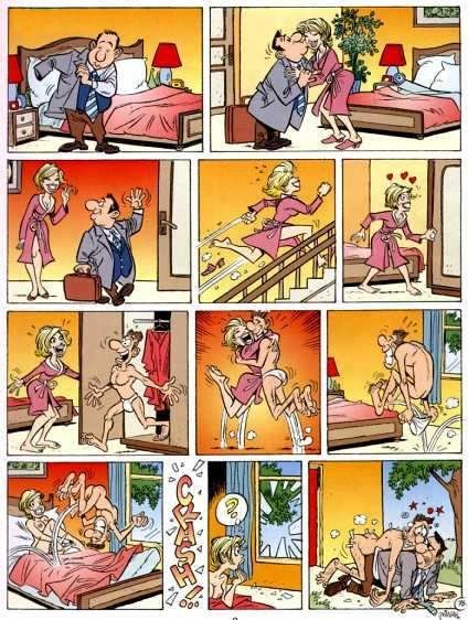 Секс комикс про любовников 