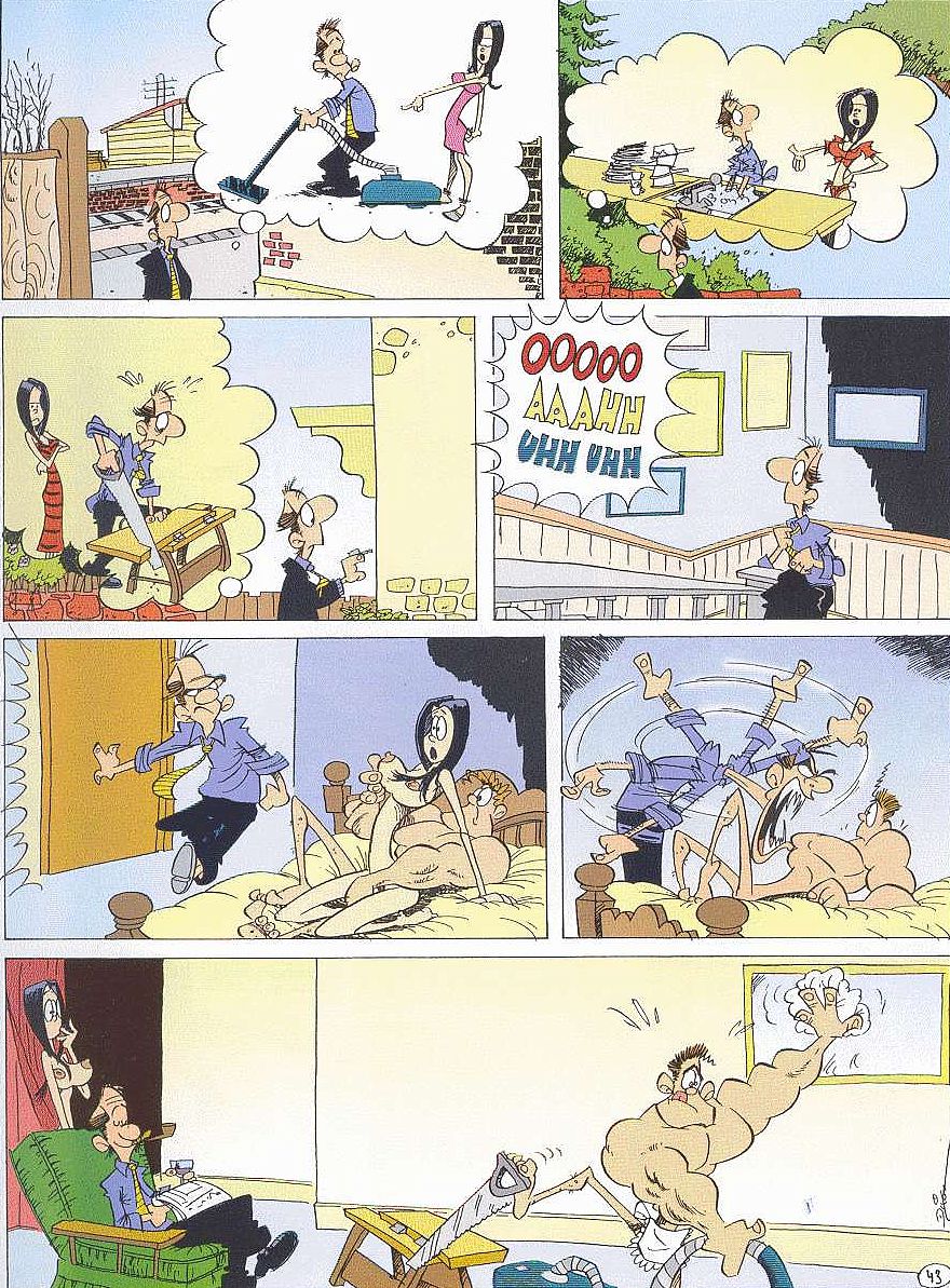 комикс  Домашние хлопоты